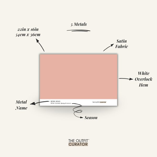 Color Analysis Professional Drapes - Full Set