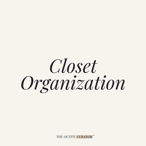 Closet Organization