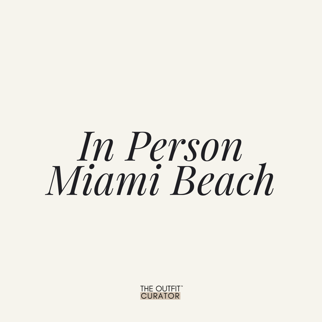 In Person Color Analysis in Miami, FL