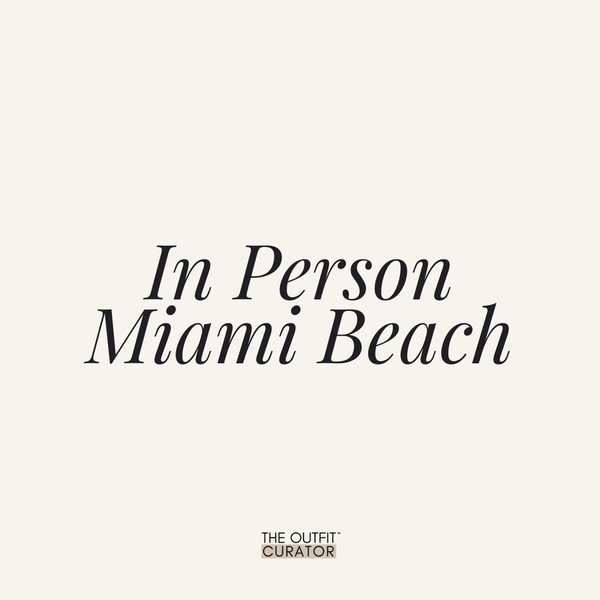 In Person Color Analysis in Miami, FL