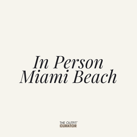 In Person Color Analysis in Miami, FL