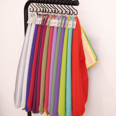 Color Analysis Drape Set - Solid Colors