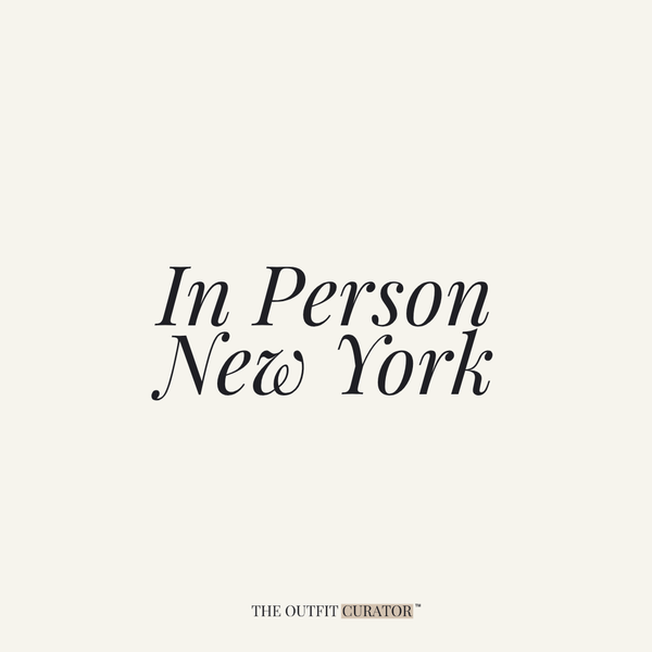 In Person Color Analysis in New York, NY (Upper East Side)