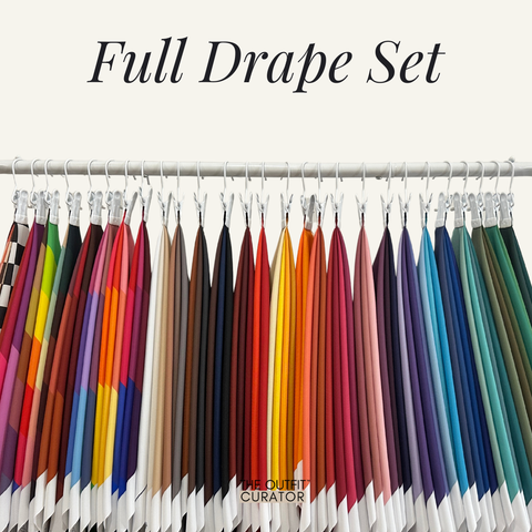 Color Analysis Professional Drapes - Full Set