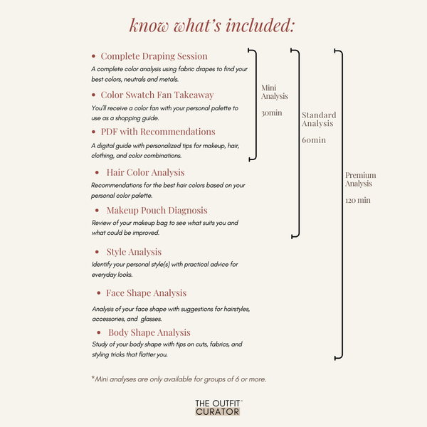 In Person Color Analysis in Miami, FL